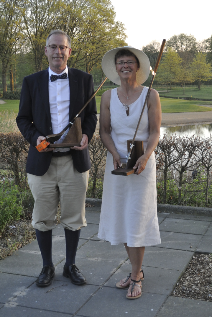 Winners Dutch Golf Museum Open Hickory Tournament 21 April 2018