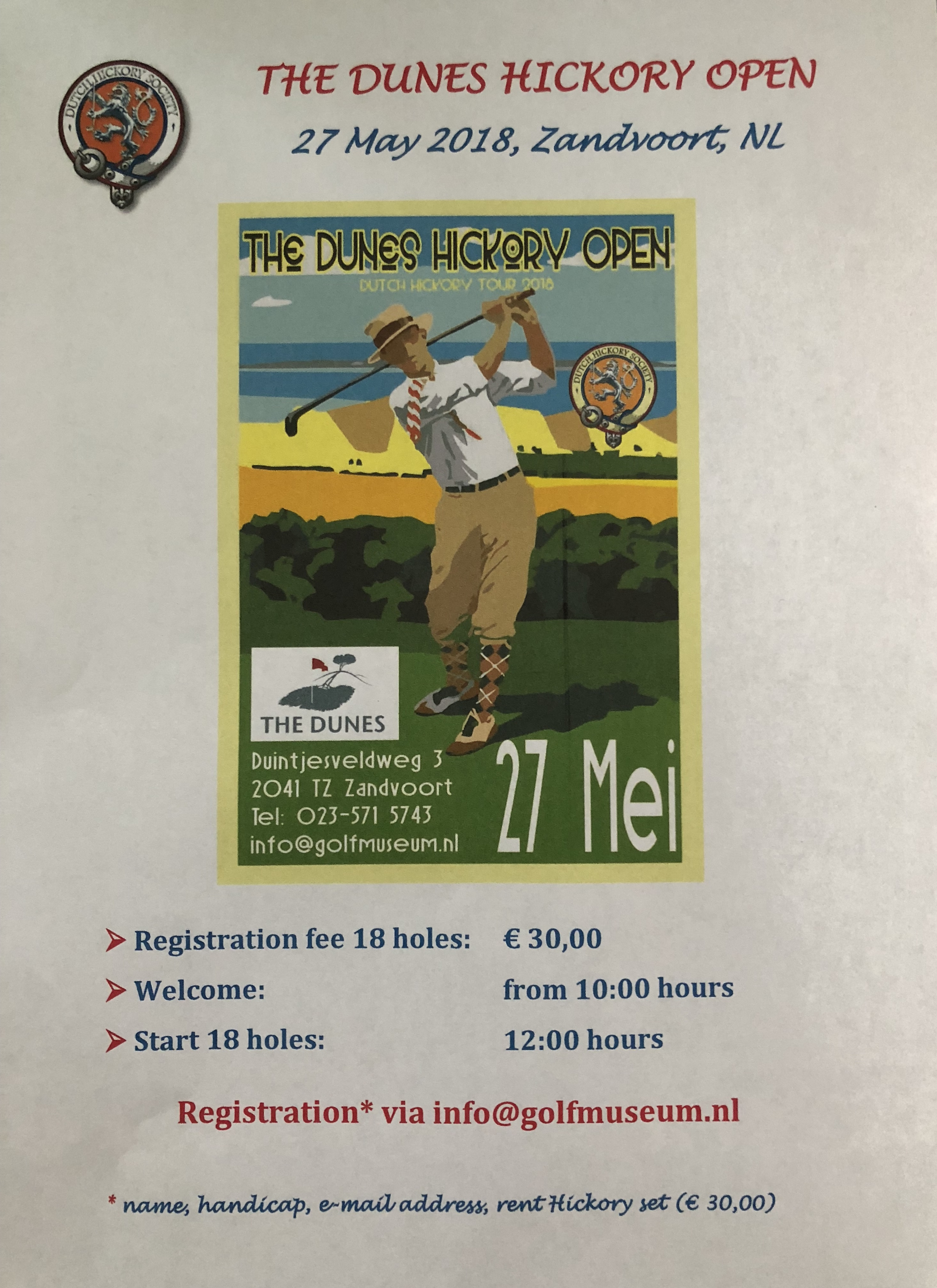 The Dunes Open Hickory 2018