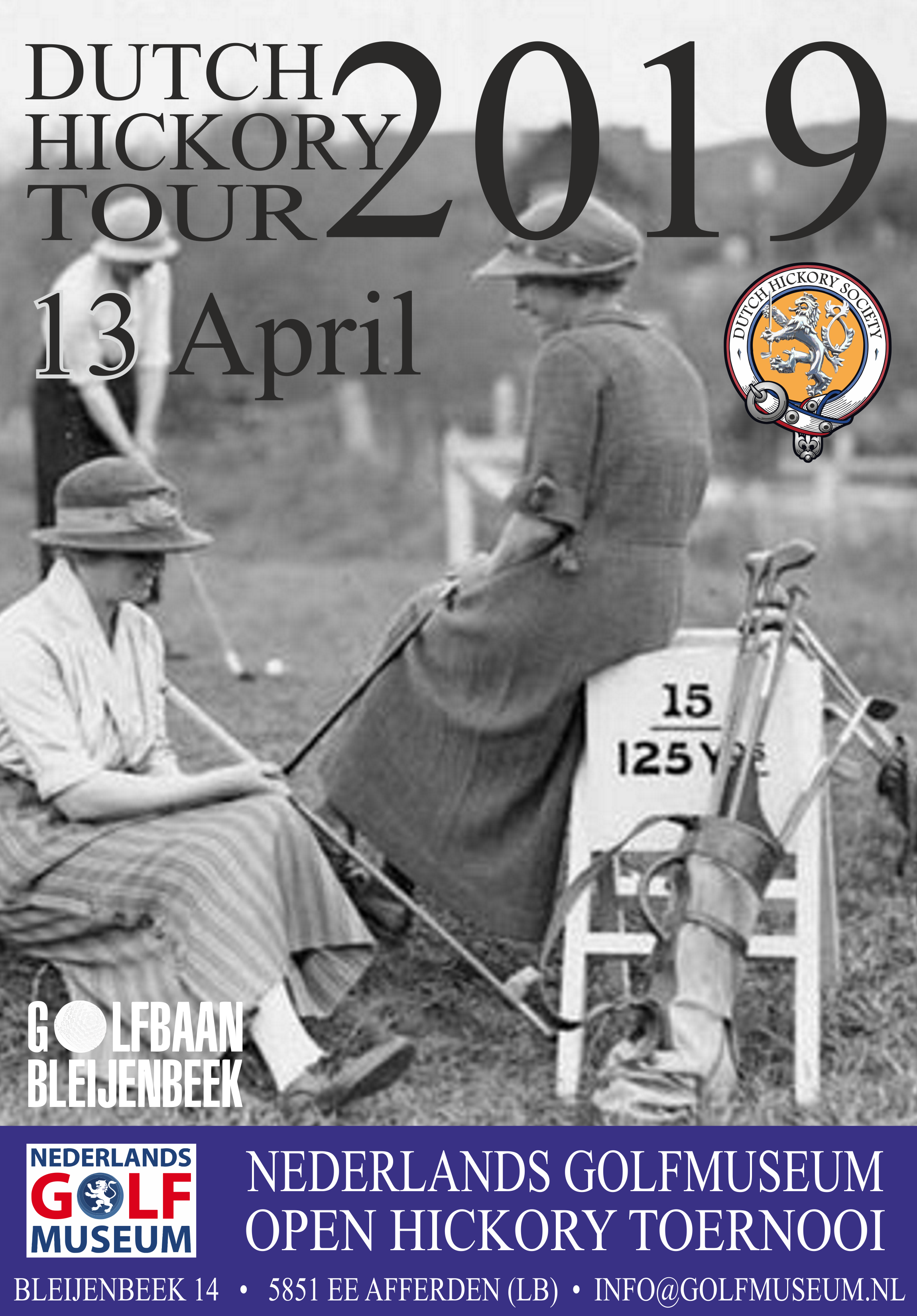 Participants Dutch Golf Museum Open Hickory Tournament 2018