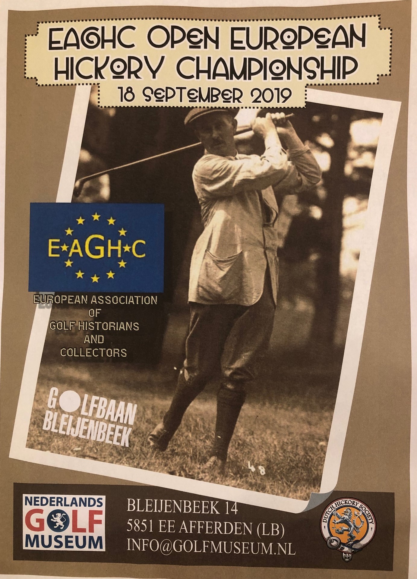 EAGHC Open European Hickory Championship 2019