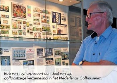 Ausstellung Golf Briefmarken und Golfknöpfe (18-09-2019)