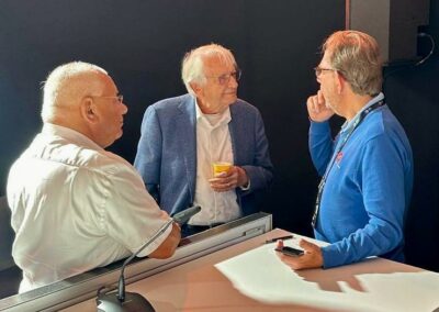 Radiointerview bei den KLM Open 2024