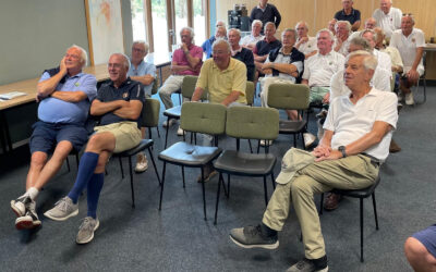 Groep “IJZERSTERK” van Kennemer Golf Club bezoekt golfmuseum