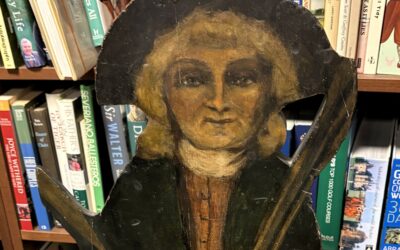 Nieuwe aanwinst: een haard pop van een kolfer